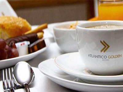 Atlantico Golden Apart Hotel Santos  Exteriör bild